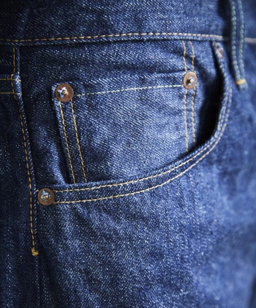 orSlow(オアスロウ)の「101 DADS FIT DENIM PANTS(デニムパンツ・メンズ・インディゴブルー・S/M/L)」の5枚目の写真