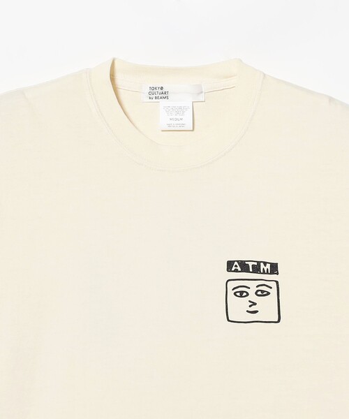 TOKYO CULTUART by BEAMS(トウキョウカルチャートバイビームス)の「HONGAMA / ATM T-Shirt(Tシャツ/カットソー・レディース・ホワイト系その他7/グレー・X-LARGE/LARGE/SMALL/MEDIUM)」の4枚目の写真