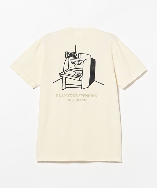 TOKYO CULTUART by BEAMS(トウキョウカルチャートバイビームス)の「HONGAMA / ATM T-Shirt(Tシャツ/カットソー・レディース・ホワイト系その他7/グレー・X-LARGE/LARGE/SMALL/MEDIUM)」の1枚目の写真