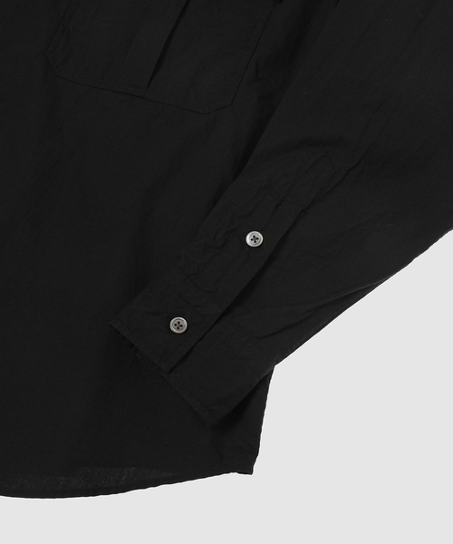 PORTER CLASSIC(ポータークラシック)の「ROLL UP TRAVELER'S SHIRT(シャツ/ブラウス・メンズ・ネイビー/オフホワイト/桜/ブラック/オリーブ・M/L)」の8枚目の写真
