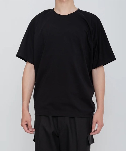RAINMAKER（レインメーカー）の「KIMONO SLEEVE TEE（Tシャツ/カットソー・メンズ・ホワイト/ブラック/ネイビー・4/5）」の3枚目の写真