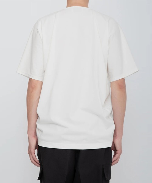 RAINMAKER（レインメーカー）の「KIMONO SLEEVE TEE（Tシャツ/カットソー・メンズ・ホワイト/ブラック/ネイビー・4/5）」の4枚目の写真