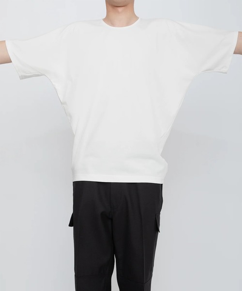 RAINMAKER（レインメーカー）の「KIMONO SLEEVE TEE（Tシャツ/カットソー・メンズ・ホワイト/ブラック/ネイビー・4/5）」の10枚目の写真