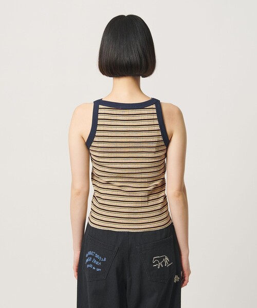BEAUTY&YOUTH UNITED ARROWS(ビューティーアンドユースユナイテッドアローズ)の「マルチボーダー タンクトップ(タンクトップ・レディース・ケリーグリーン/グレー系/ブラウン系・FREE)」の19枚目の写真