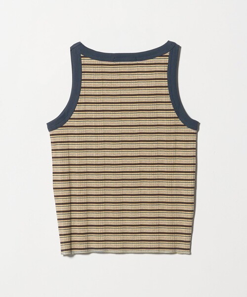 BEAUTY&YOUTH UNITED ARROWS(ビューティーアンドユースユナイテッドアローズ)の「マルチボーダー タンクトップ(タンクトップ・レディース・ケリーグリーン/グレー系/ブラウン系・FREE)」の17枚目の写真
