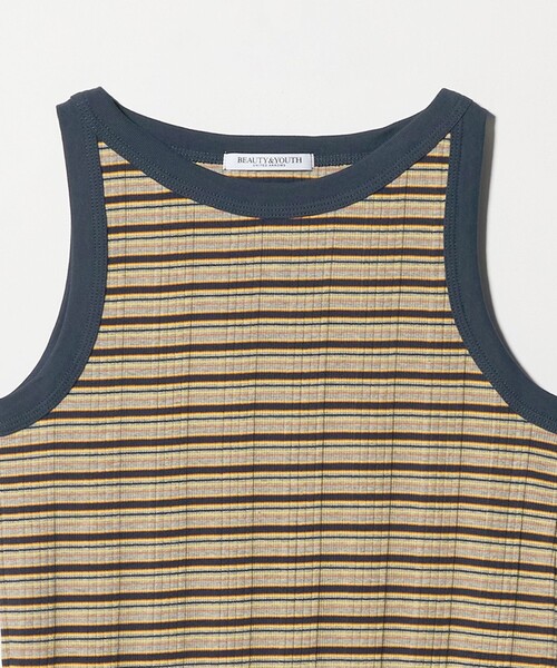 BEAUTY&YOUTH UNITED ARROWS(ビューティーアンドユースユナイテッドアローズ)の「マルチボーダー タンクトップ(タンクトップ・レディース・ケリーグリーン/グレー系/ブラウン系・FREE)」の16枚目の写真