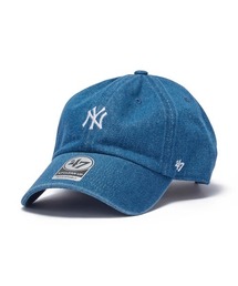 '47 | フォーティーセブン【’47】- ニューヨーク ヤンキース デニム キャップ【New York Yankees CLEAN UP DENIM NAVY 14920403】(キャップ)