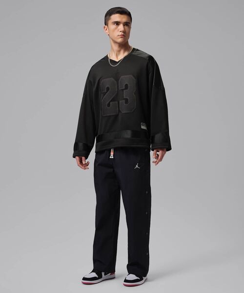JORDAN BRAND(ジョーダンブランド)の「ジョーダン ブルックリン メンズ フェスティバル ジャージー / Jordan Brooklyn Men's Festival Jersey IF1949-010 Black(ジャージ・メンズ・ブラック・M/S/2XL/XL/L)」の8枚目の写真