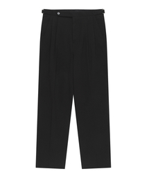 BELLIEF（ベリーフ）の「Essential Seersucker Adjust 2-Pleated Relaxed Chino (Black)（その他パンツ）」