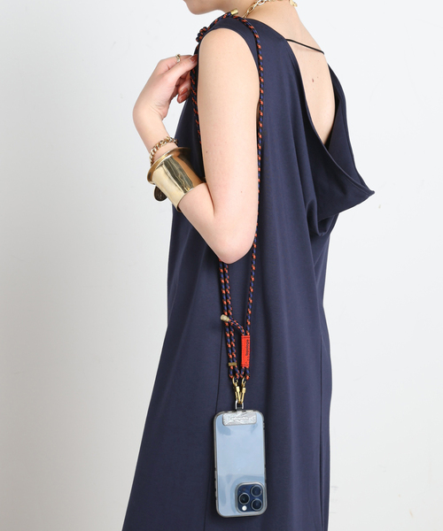 Topologie(トポロジー)の「【Topologie/トポロジー】Phone Strap Adapter(スマホグッズ・レディース・ブラック・FREE)」の2枚目の写真