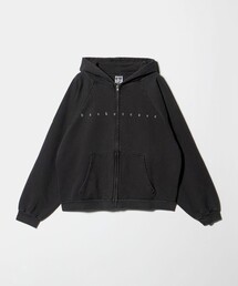 新品 beauty&amp;youth パーカー BEAUTY＆YOUTH UNITED ARROWS ジップアップパーカー L ブラック メンズ