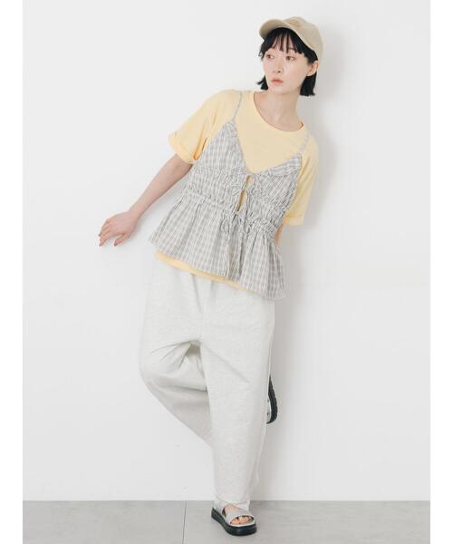 Samansa Mos2(サマンサ モスモス)の「【消臭効果】コットンツイル刺繍キャップ(ハット・レディース・ベージュ/ネイビー/レッド・F)」の18枚目の写真