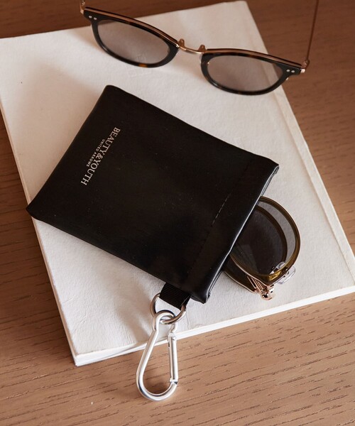 BEAUTY&YOUTH UNITED ARROWS（ビューティーアンドユースユナイテッドアローズ）の「コンビ ボストン フォールディング サングラス（サングラス・レディース・ブラウン系/オリーブ・FREE）」の2枚目の写真