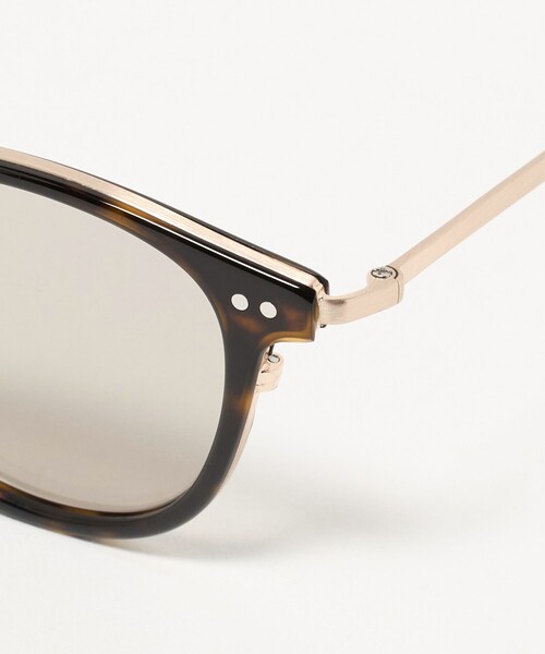 BEAUTY&YOUTH UNITED ARROWS（ビューティーアンドユースユナイテッドアローズ）の「コンビ ボストン フォールディング サングラス（サングラス・レディース・ブラウン系/オリーブ・FREE）」の6枚目の写真