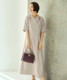 IEDIT エレガンスラインにこだわって仕立てた上品ワンピース
