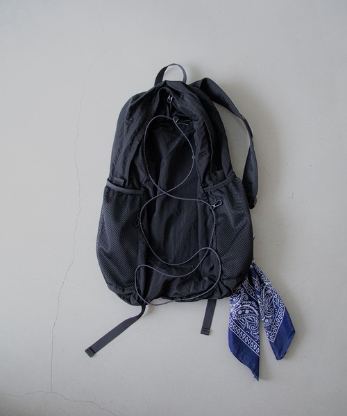 PICHI(ピイチ)の「Packable Backpack(バックパック/リュック・レディース・ブラック/ホワイト/グリーン・FREE)」の1枚目の写真