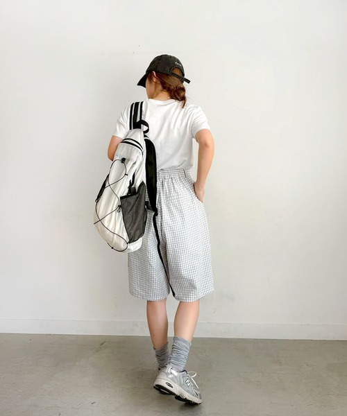 PICHI(ピイチ)の「Packable Backpack(バックパック/リュック・レディース・ブラック/ホワイト/グリーン・FREE)」の21枚目の写真