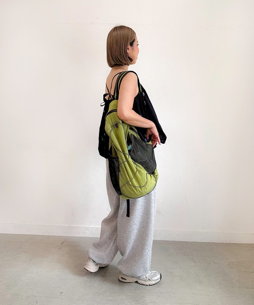PICHI(ピイチ)の「Packable Backpack(バックパック/リュック・レディース・ブラック/ホワイト/グリーン・FREE)」の15枚目の写真
