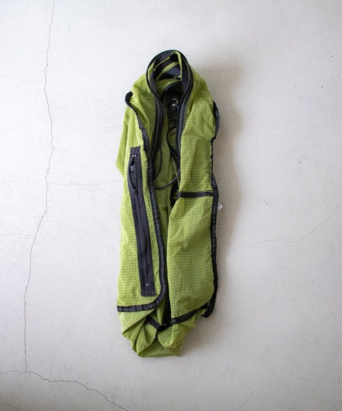 PICHI(ピイチ)の「Packable Backpack(バックパック/リュック・レディース・ブラック/ホワイト/グリーン・FREE)」の13枚目の写真