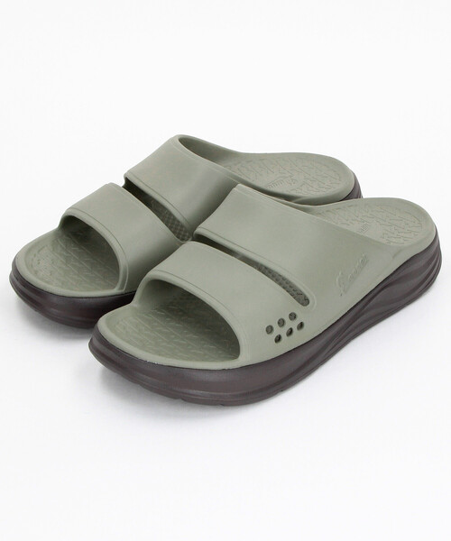 Danner(ダナー)の「Danner/ダナー MIZUGUMO SWIFT SLIDE/ダナー ミズグモ スウィフト スライド(サンダル・メンズ・ベージュ/ブラック・10)」の2枚目の写真
