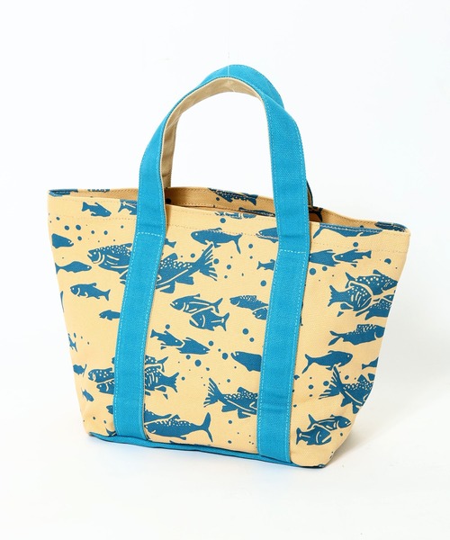 PENDLETON（ペンドルトン）の「PENDLETON ペンドルトン Salomn Falls CANVAS MINI TOTE サーモン フォールズ キャンバス ミニ トートバッグ（トートバッグ・レディース・ブラック/ブルー・FREE）」の6枚目の写真