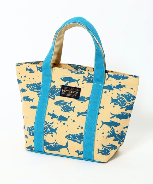PENDLETON（ペンドルトン）の「PENDLETON ペンドルトン Salomn Falls CANVAS MINI TOTE サーモン フォールズ キャンバス ミニ トートバッグ（トートバッグ・レディース・ブラック/ブルー・FREE）」の12枚目の写真
