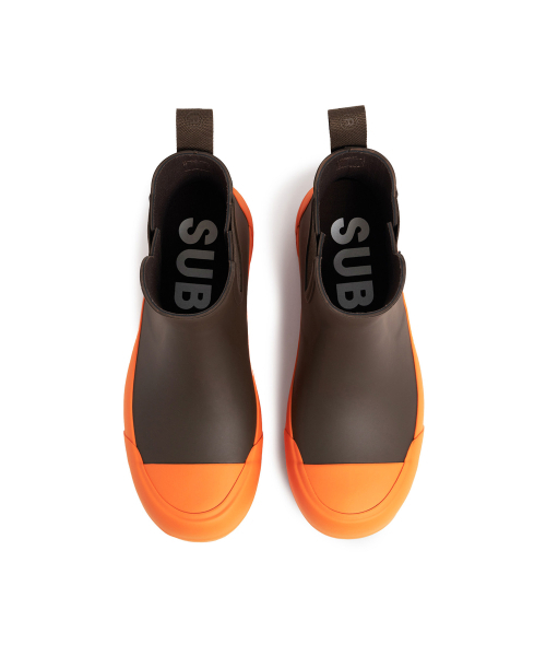 SUBCATEGORY(サブ カテゴリー)の「SUB_F751 Brown & Orange(レインシューズ・レディース・その他・UK9/UK10/UK11/UK3.5/UK4.5/UK5.5/UK7/UK8)」の20枚目の写真