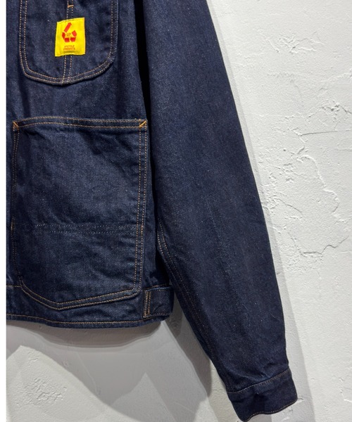 Beyond Basics(ビヨンド ベーシックス)の「児島新鮮組 / GHORE JACKET(デニムジャケット・メンズ・ナチュラル/インディゴブルー・FREE)」の6枚目の写真