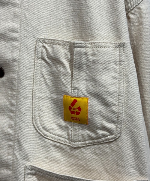 Beyond Basics(ビヨンド ベーシックス)の「児島新鮮組 / GHORE JACKET(デニムジャケット・メンズ・ナチュラル/インディゴブルー・FREE)」の11枚目の写真