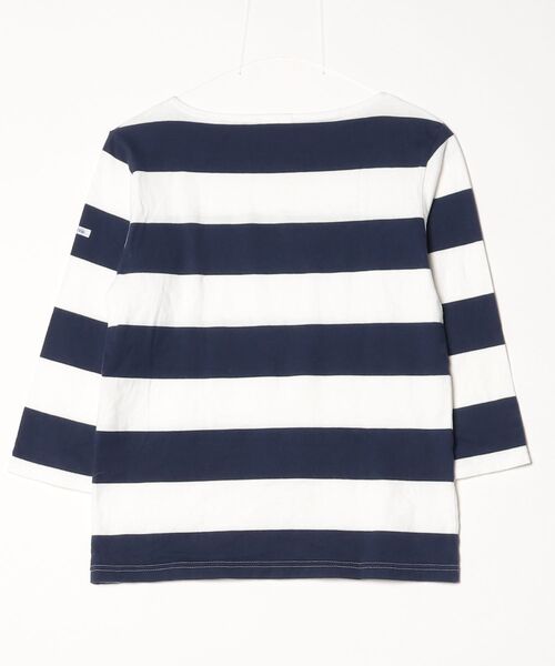ブランド古着】ボーダー柄7分袖カットソー（Tシャツ/カットソー