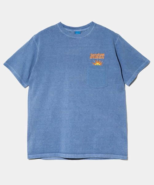 Good On(グッドオン)の「Good On/グッドオン GOOD DAY SUNSHINE SS PKT TEE(Tシャツ/カットソー・メンズ・ダークグリーン/ブルー系その他・X-LARGE/LARGE)」の2枚目の写真