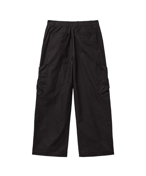 MISEKISEOUL MEN(ミセキソウルメンズ)の「Folded pocket cargo parachute pants BLACK(その他パンツ・メンズ・その他・1/2/3)」の3枚目の写真