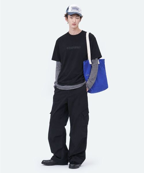 MISEKISEOUL MEN(ミセキソウルメンズ)の「Folded pocket cargo parachute pants BLACK(その他パンツ・メンズ・その他・1/2/3)」の10枚目の写真