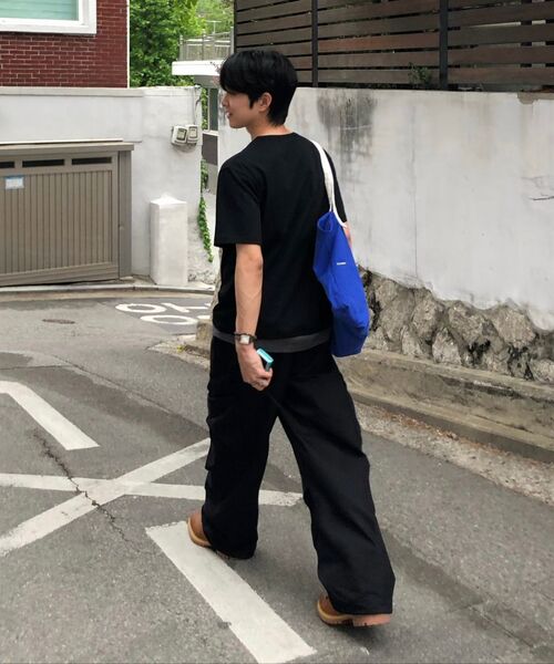 MISEKISEOUL MEN(ミセキソウルメンズ)の「Folded pocket cargo parachute pants BLACK(その他パンツ・メンズ・その他・1/2/3)」の13枚目の写真
