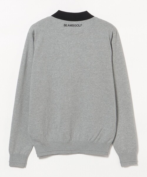 BEAMS GOLF（ビームスゴルフ）の「ORANGE LABEL / クレリック ライン ニットポロ（ポロシャツ・メンズ・ネイビー/サックスブルー/グレー・S/M/XL/L）」の15枚目の写真