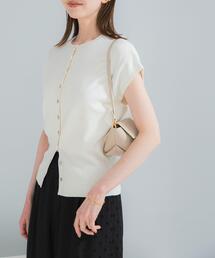 URBAN RESEARCH ROSSO WOMEN | リネンコットンウエストシェイプデザインニット(ニット/セーター)