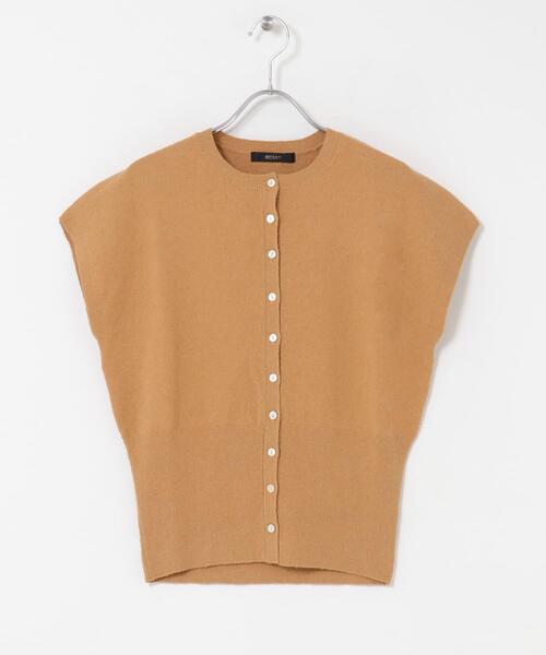 URBAN RESEARCH ROSSO WOMEN(アーバンリサーチ ロッソ)の「リネンコットンウエストシェイプデザインニット(ニット/セーター・レディース・イエロー系その他/ホワイト・FREE)」の7枚目の写真