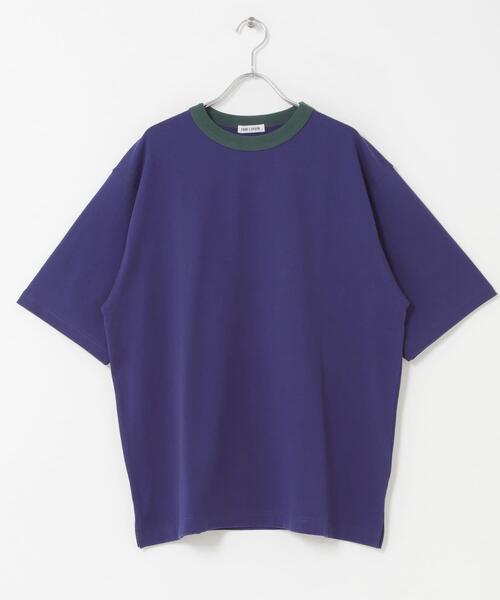 FORK&SPOON(フォークアンドスプーン)の「FORK&SPOON リンガーショートスリーブTシャツ(Tシャツ/カットソー・メンズ・グレー系その他/ブラウン系その他/ネイビー・5/4)」の6枚目の写真