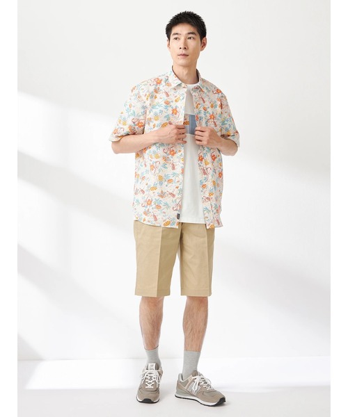 McGREGOR（マックレガー）の「リップルアロハシャツ（シャツ/ブラウス・メンズ・ネイビー/ナチュラル・L/M）」の12枚目の写真