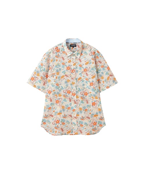 McGREGOR（マックレガー）の「リップルアロハシャツ（シャツ/ブラウス・メンズ・ネイビー/ナチュラル・L/M）」の10枚目の写真