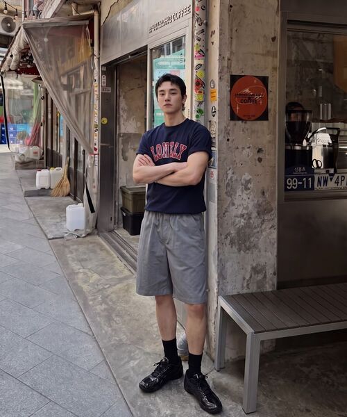 LETTERCOMO（レテルコモ）の「エッセンシャルイージーバンディングショーツエシッドブルー（その他パンツ・レディース・スカイブルー・MEDIUM/LARGE）」の5枚目の写真
