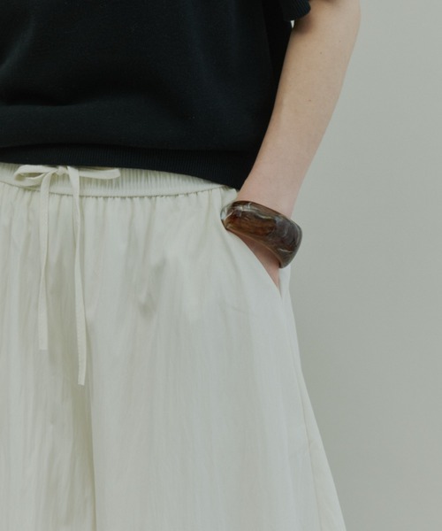 Plumel（プルメル）の「Elastic Waist Balloon Pants / エラスティックバルーンパンツ（その他パンツ・レディース・ブラック/ベージュ/アイボリー・MEDIUM）」の18枚目の写真