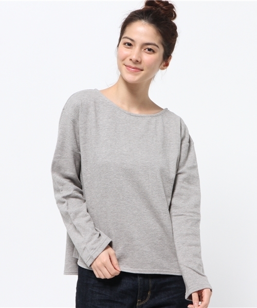LIVI it(リヴィ イット)の「【LIVI it】転換ボーダーT(Tシャツ/カットソー・レディース・その他1/オフホワイト/グレー/その他12・FREE)」の3枚目の写真