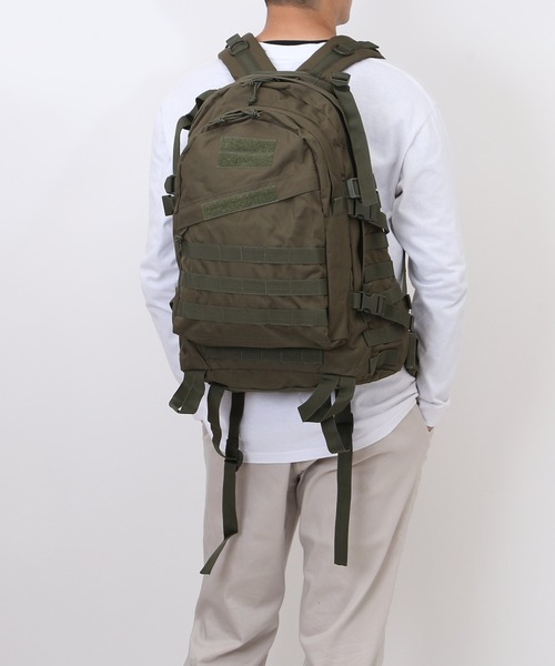 BACKYARD FAMILY(バックヤードファミリー)の「USタイプ A-3 リュック(バックパック/リュック・メンズ・その他/ブラック/オリーブ/カモフラージュ・FREE)」の5枚目の写真