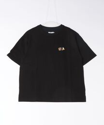 【ATELANE】16/-OE天竺ワンポイント刺繍TEE（トラ、ヒョウ）