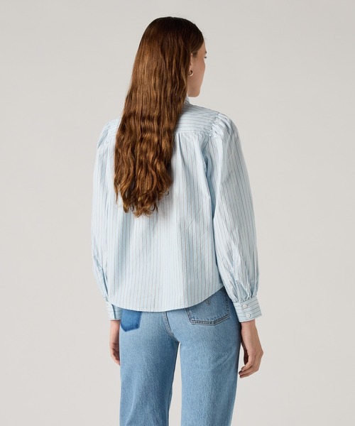Levi's（リーバイス）の「Levi's/リーバイス JUDICE ウエスタンシャツ（シャツ/ブラウス・レディース・ブルー・XS/M/S）」の6枚目の写真
