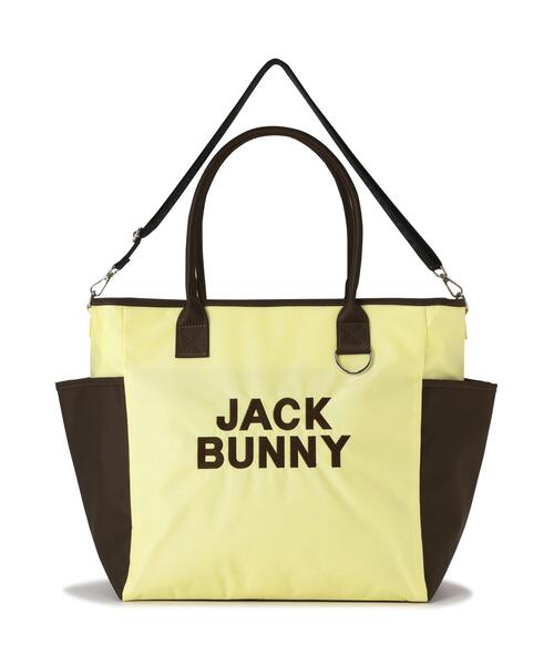 Jack Bunny!!(ジャックバニー)の「【Jack Bunny!!】トートバッグ (UNISEX)(トートバッグ・レディース・ピンク/イエロー/ブラウン/ダークインディゴブルー・FREE)」の4枚目の写真