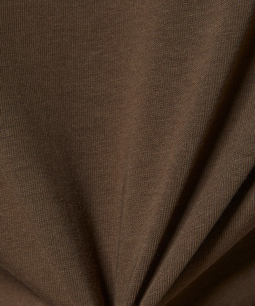 ESSENTIAL(エッセンシャル)の「DSロゴ ヘビー天竺プルオーバー(Tシャツ/カットソー・レディース・オフホワイト/ブラック/オリーブ・36/38)」の15枚目の写真