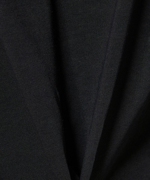 ESSENTIAL(エッセンシャル)の「DSロゴ ヘビー天竺プルオーバー(Tシャツ/カットソー・レディース・オフホワイト/ブラック/オリーブ・36/38)」の16枚目の写真