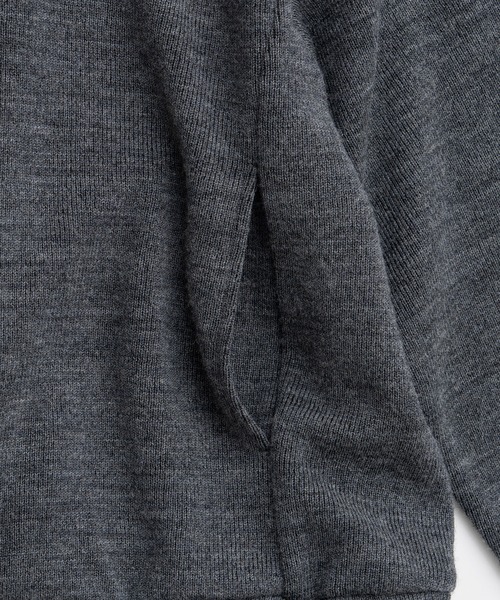PRANK PROJECT(プランクプロジェクト)の「【2026Autumn Pre-Order】ウールブレンドハーフジップトップ / Wool Blend Half-Zip Top(その他トップス・レディース・ブラウン/グレー/ホワイト・FREE)」の7枚目の写真